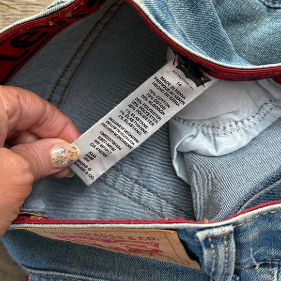 Levi’s • 511 Boys Slim Flex Stretch Jeans - Picture 5 of 7